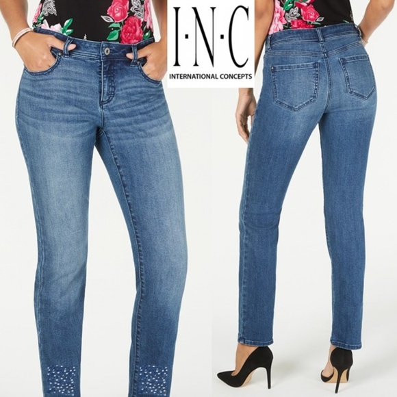 Inc Skinny Leg Regular Fit Jeans Flash 